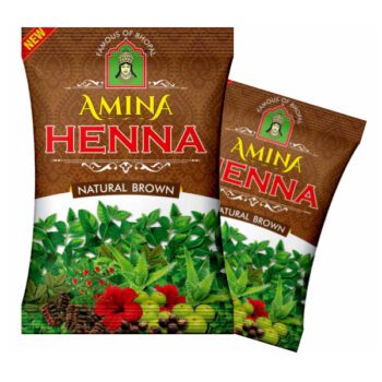 Amina Henna Natural Brown Hair Color