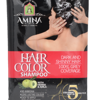 AMINA Men & Women Hair Color Shampoo,15