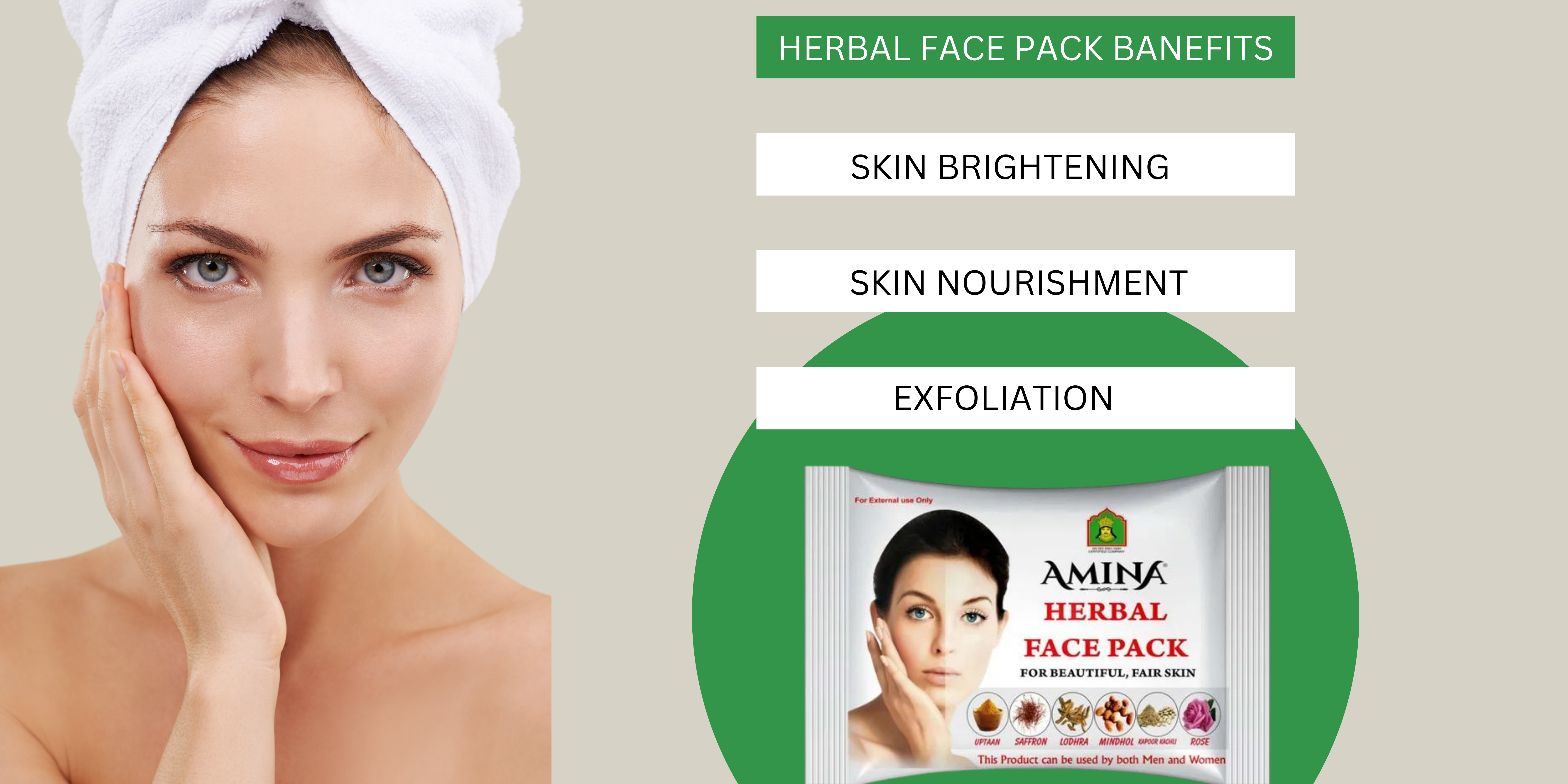 Instant Glow Herbal Face Pack