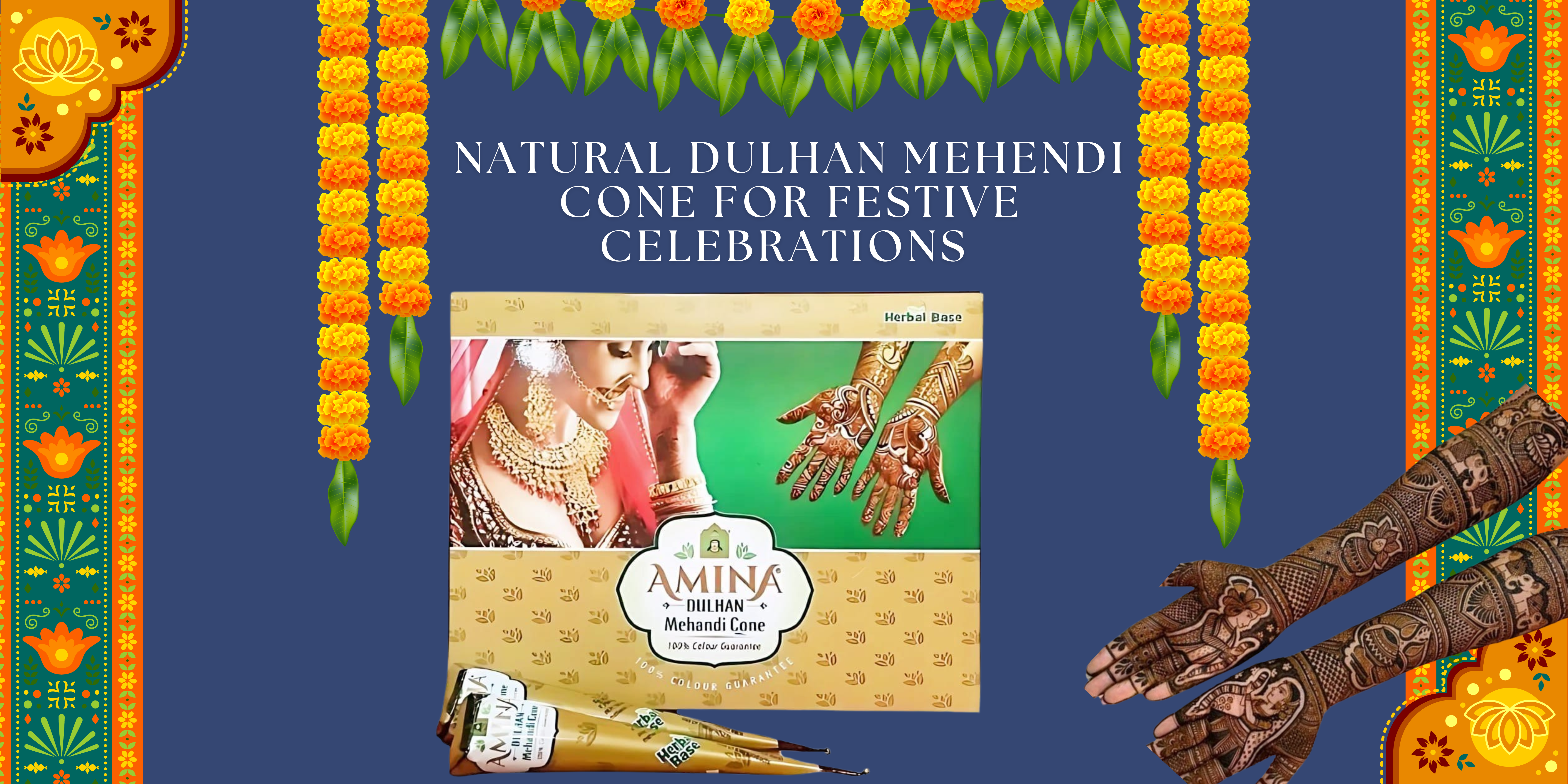 Natural Dulhan Mehendi Cone