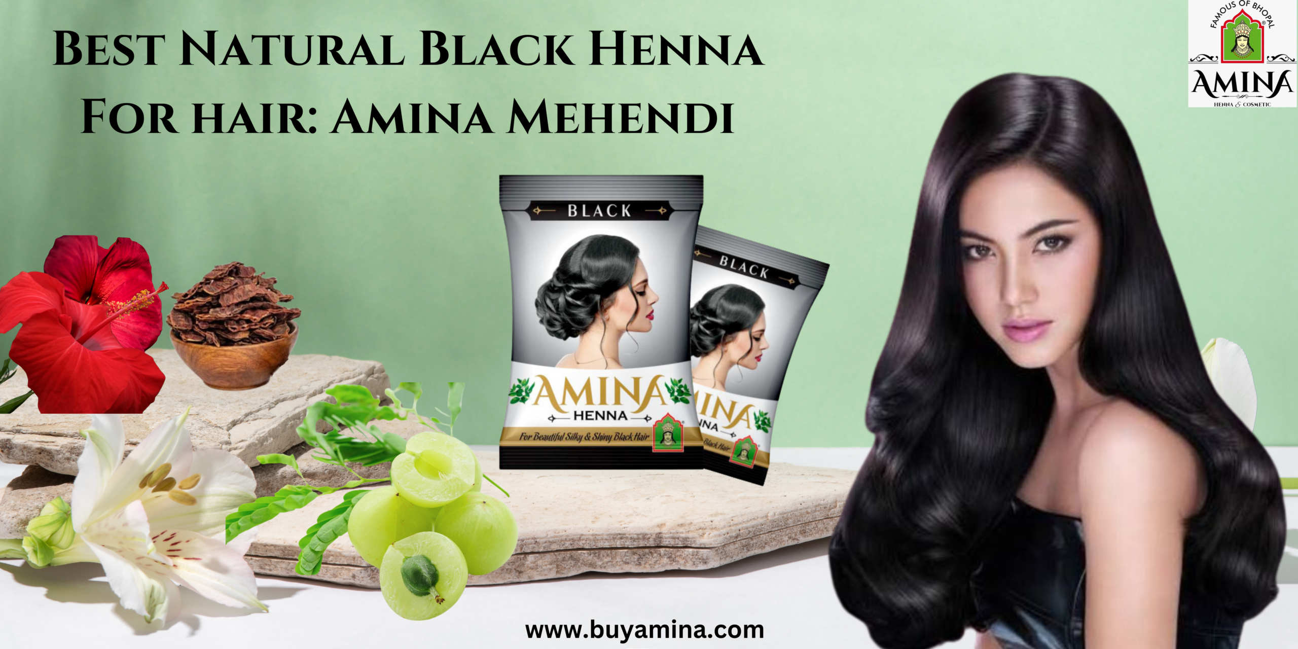 Natural Black Henna Powder