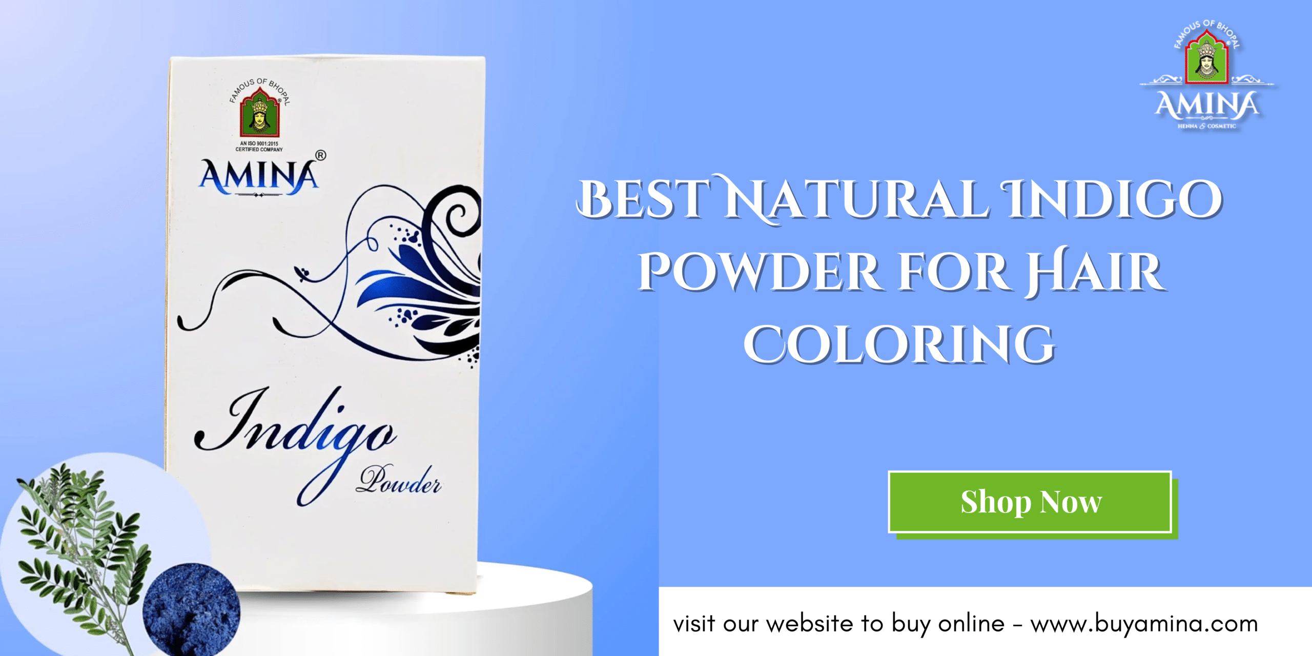 Best Natural Indigo Powder for Hair Coloring