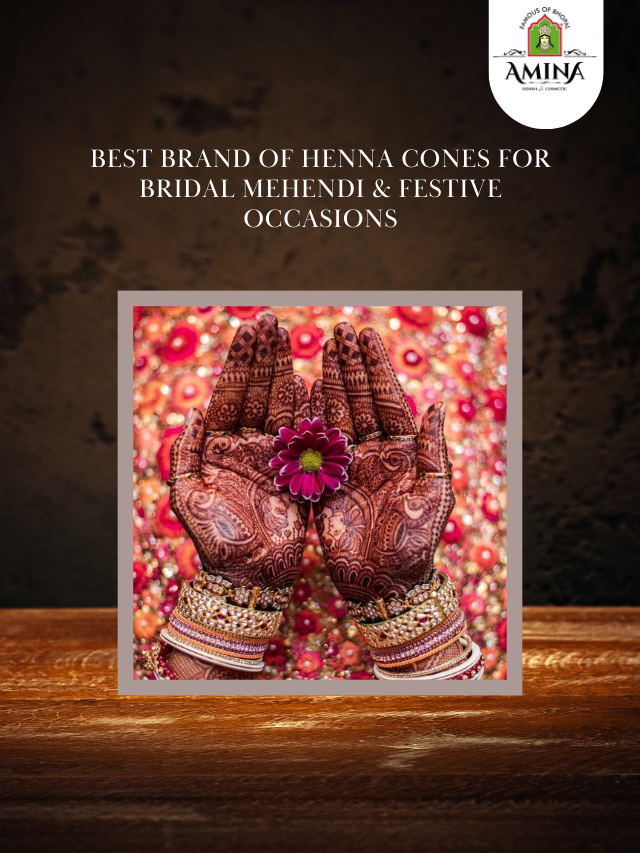 Best Brand of Henna Cones for Bridal Mehendi & Festive Occasions
