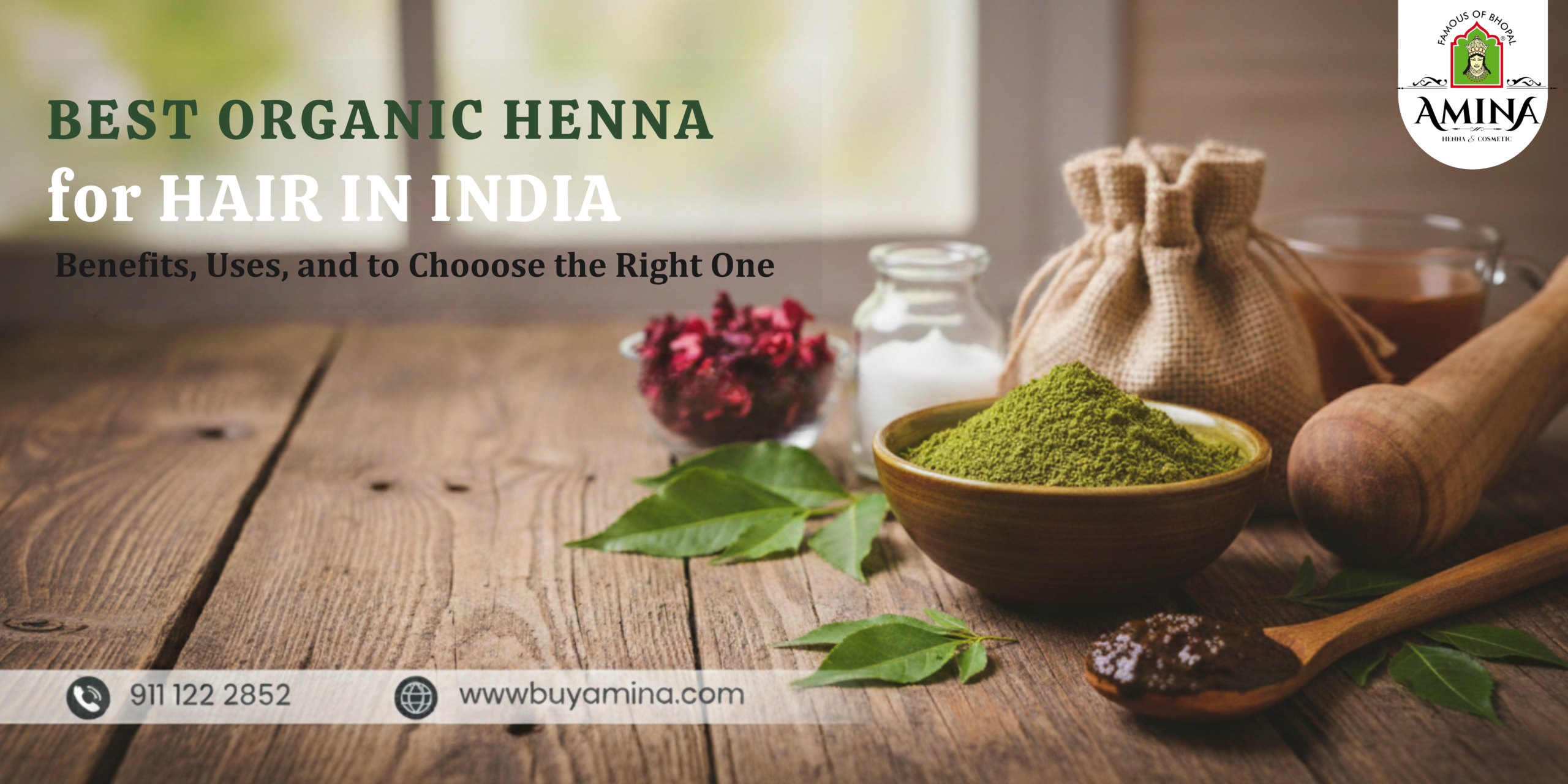 Best Organic Henna Powder for Hair