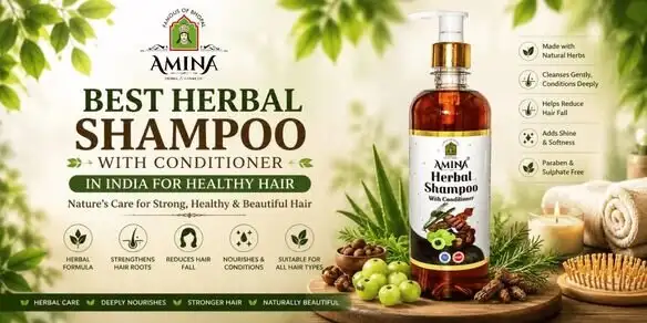 Best Herbal Shampoo with Conditioner in India for Healthy Hair