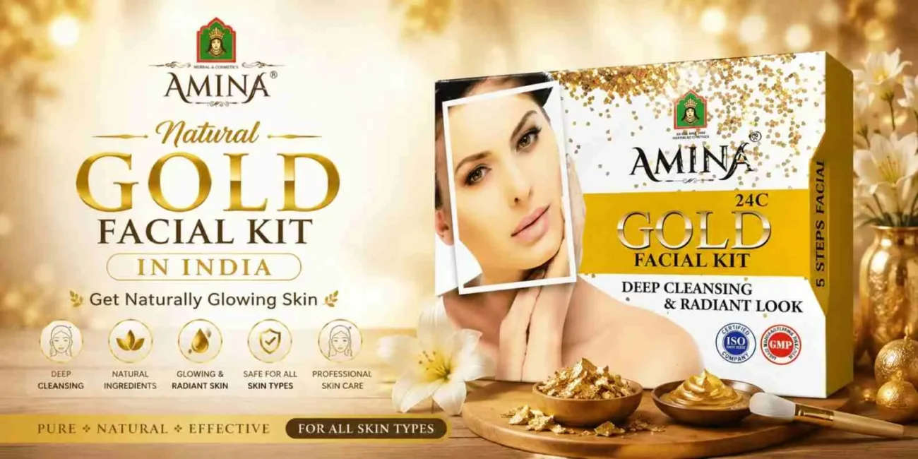Natural Gold Facial Kit in India