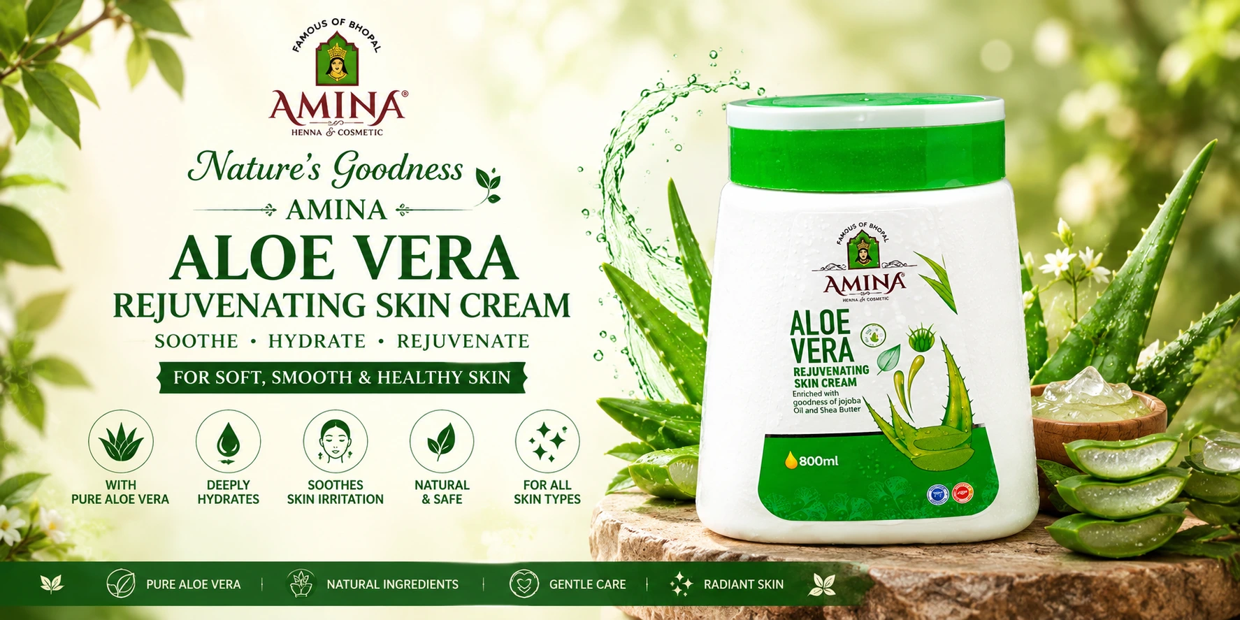 Aloe Vera for Skin: Benefits, Uses & How to Use Aloe Vera Cream