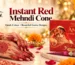 Amina instant red mehndi cone for festive mehndi designs