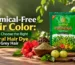 Chemical-free hair color powder with henna and herbal ingredients. Internal links: Link naturally to the Hair Color Collection and the relevant black and brown product pages.