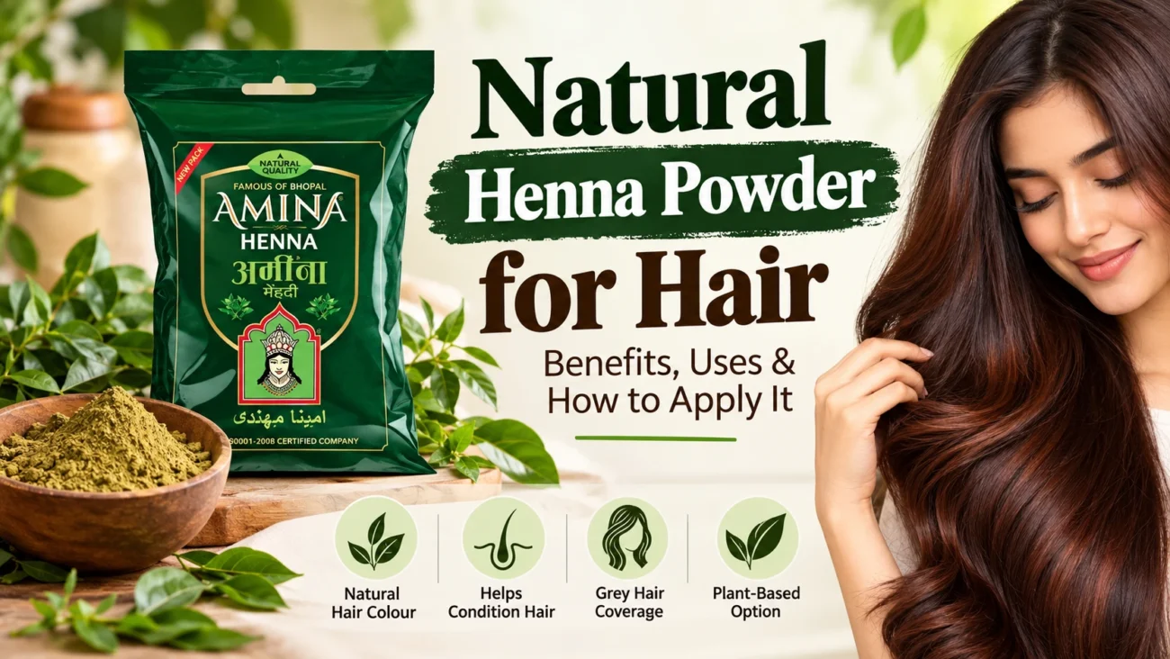 Amina Henna natural henna powder for hair