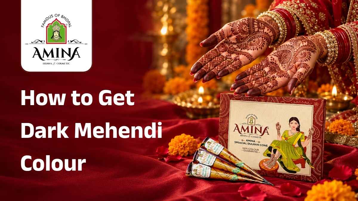 how to get dark mehendi colour